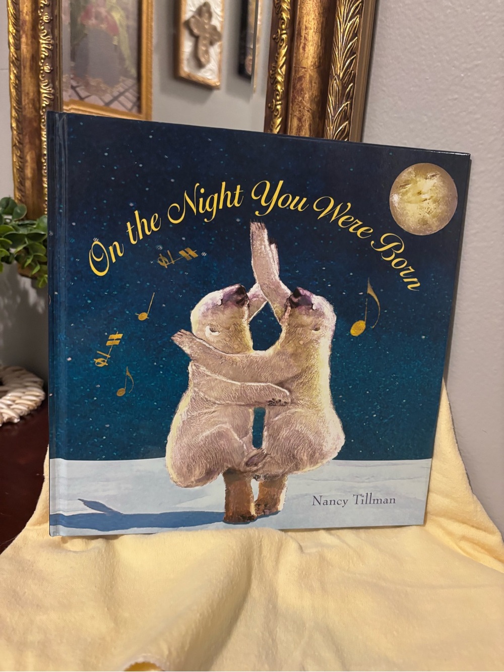On the Night You Were Born Hardcover Kids Book